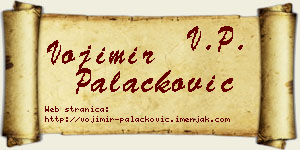 Vojimir Palačković vizit kartica